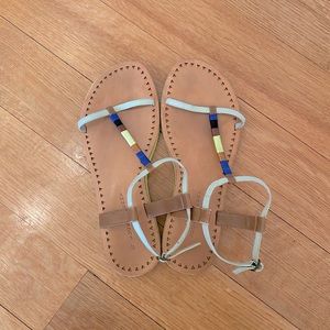 Anthropologie Lucky Penny Sandals Size 10